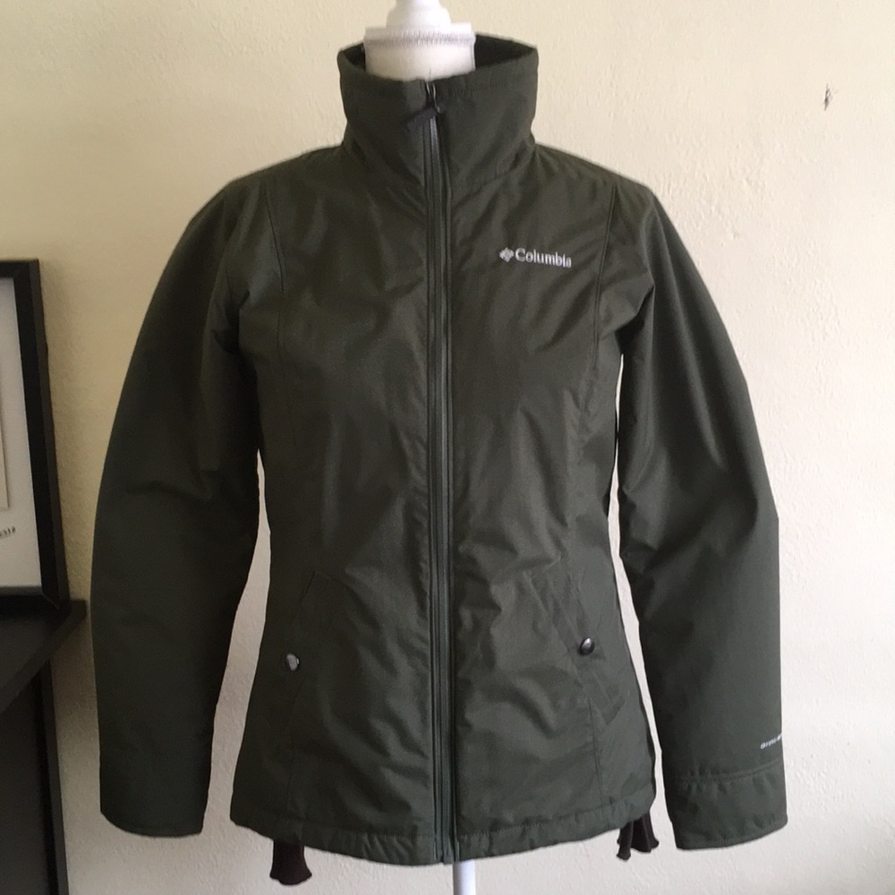 New Columbia green jacket